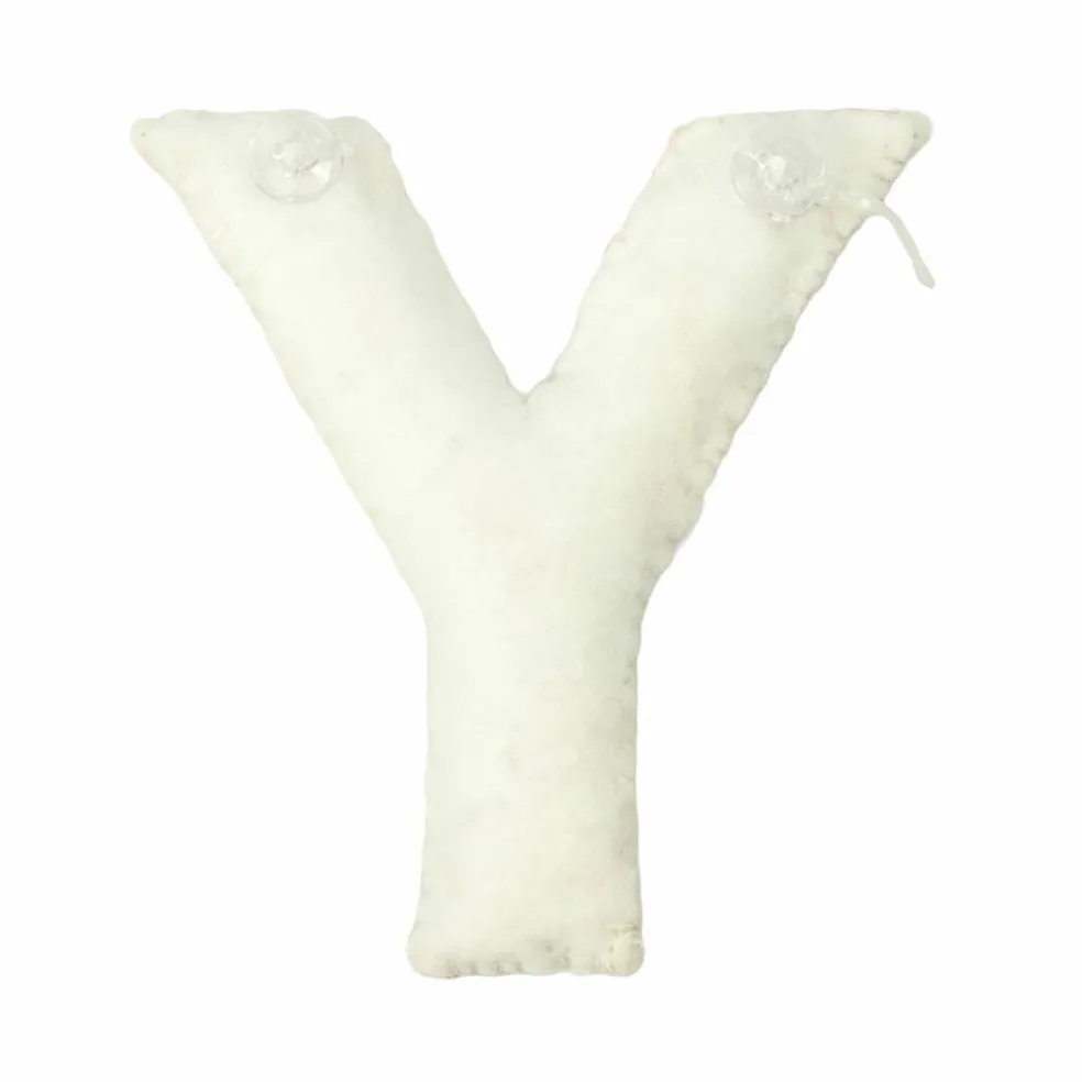 4" Floral Embroidered Puffy Letter by Celebrate It™