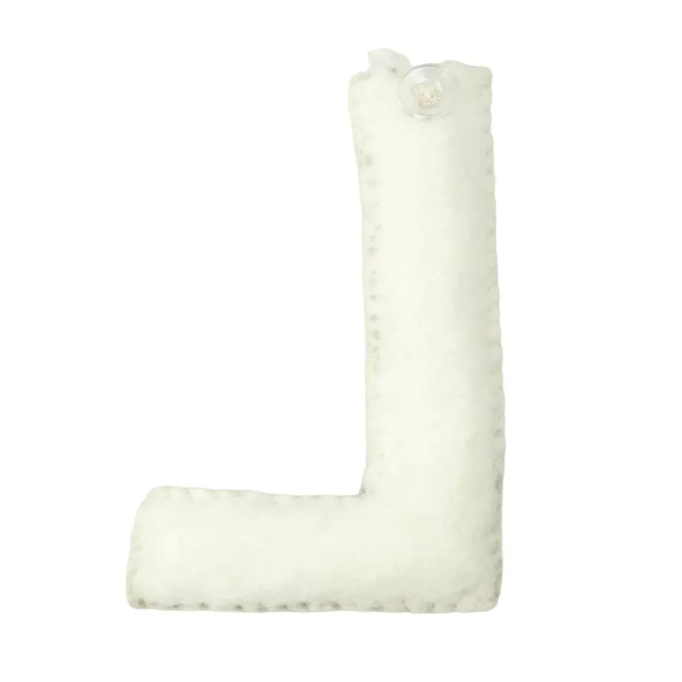 4" Floral Embroidered Puffy Letter by Celebrate It™
