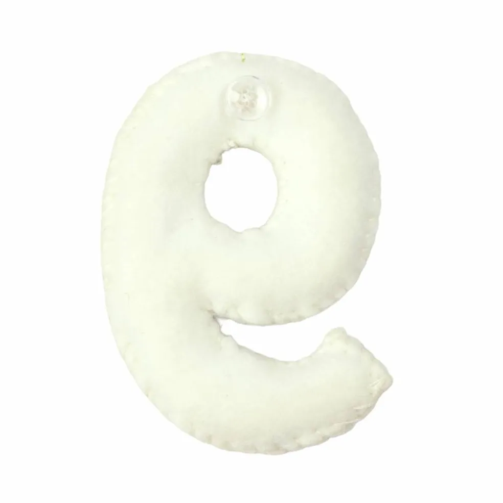 4" Floral Embroidered Puffy Number by Celebrate It™