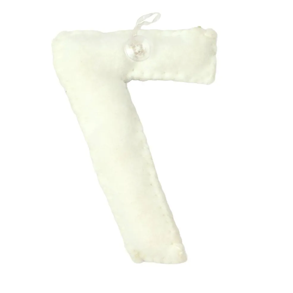 4" Floral Embroidered Puffy Number by Celebrate It™