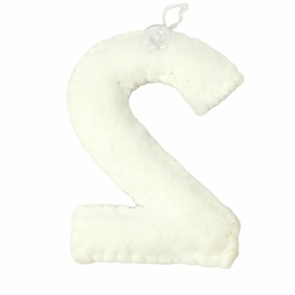 4" Floral Embroidered Puffy Number by Celebrate It™