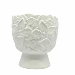 6.25" Floral Goblet DIY Ceramic Vase by Make Market®