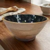 12" Floral Patterned Wood Bowl by Ashland®