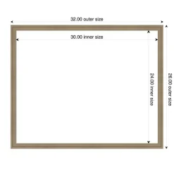 Florence Framed Dry Erase Magnetic Board