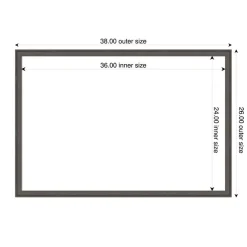 Florence Framed Dry Erase Magnetic Board