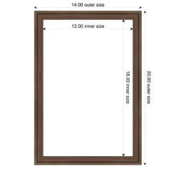Florence Framed Dry Erase Magnetic Board