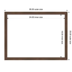 Florence Framed Dry Erase Magnetic Board