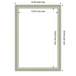 Florence Framed Dry Erase Magnetic Board