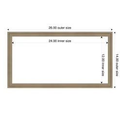 Florence Framed Dry Erase Magnetic Board