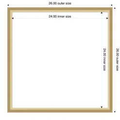 Florence Framed Dry Erase Magnetic Board
