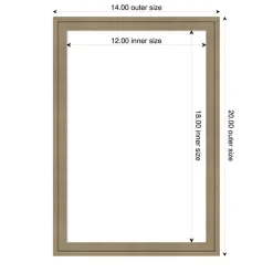 Florence Framed Dry Erase Magnetic Board
