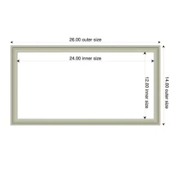 Florence Framed Dry Erase Magnetic Board