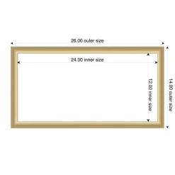 Florence Framed Dry Erase Magnetic Board