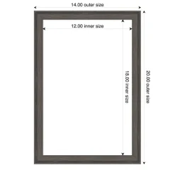 Florence Framed Dry Erase Magnetic Board