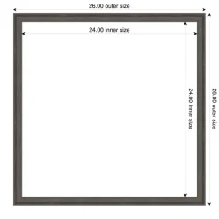Florence Framed Dry Erase Magnetic Board