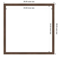 Florence Framed Dry Erase Magnetic Board