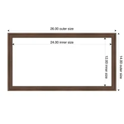 Florence Framed Dry Erase Magnetic Board