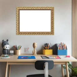 Florentine Gold Framed Dry Erase Magnetic Board