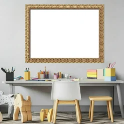 Florentine Gold Framed Dry Erase Magnetic Board