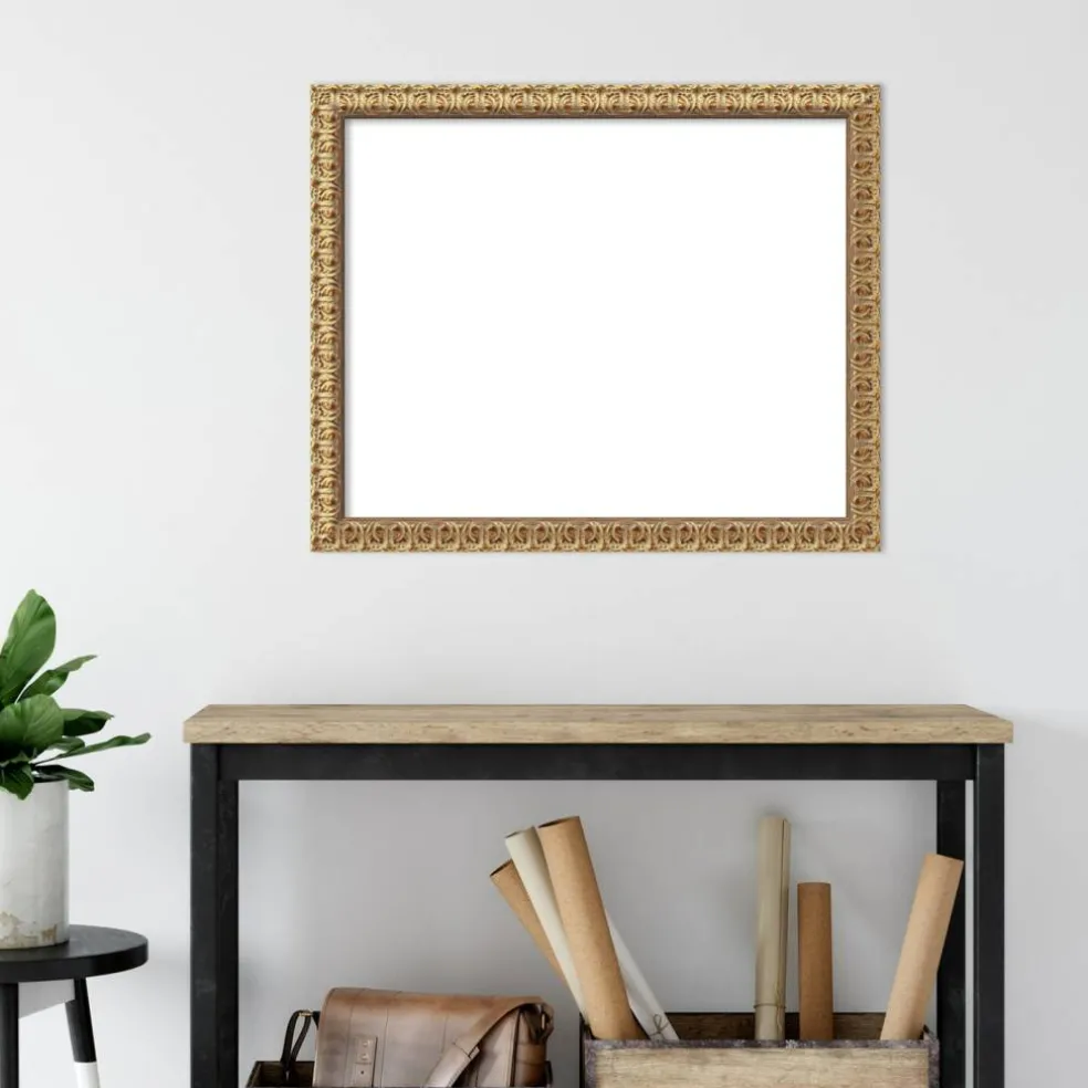 Florentine Gold Framed Dry Erase Magnetic Board