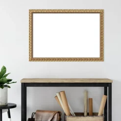 Florentine Gold Framed Dry Erase Magnetic Board