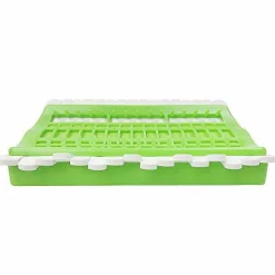 Floss Organizer Embroidery Kit Cross Stitch Tool, 30 Positions Thread Organizers, Plastic & Foam, Green