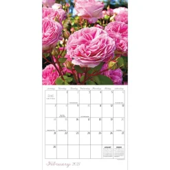2027 Flowers Mini Calendar