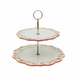 10.5" Flower 2-Tier Tray by Celebrate It™