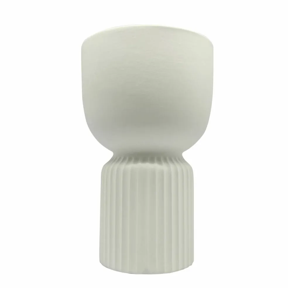 8" Fluted Goblet DIY Ceramic Décor by Make Market®