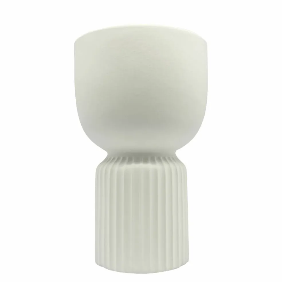 8" Fluted Goblet DIY Ceramic Décor by Make Market®