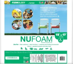 Foamology® NuFoam™ Polyester Pad, 15" x 17" x 3"