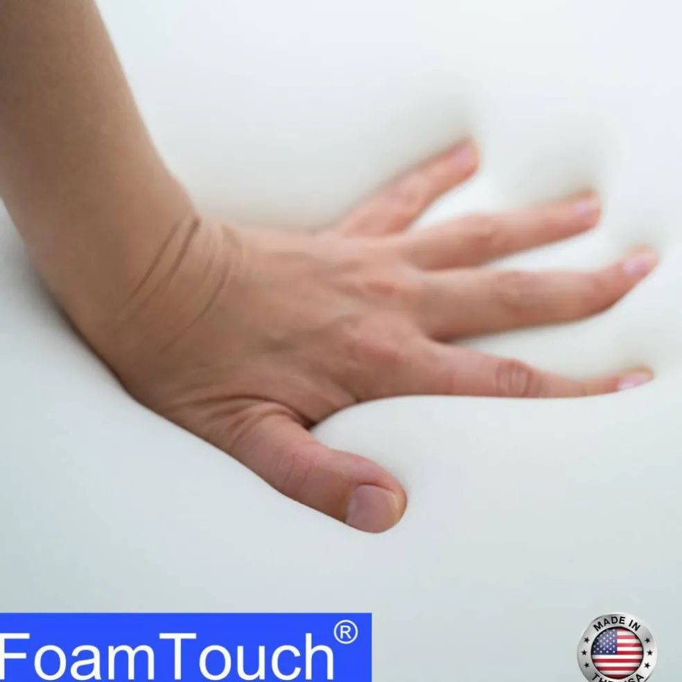 FoamTouch® 2" x 18" x 18" High Density Upholstery Foam