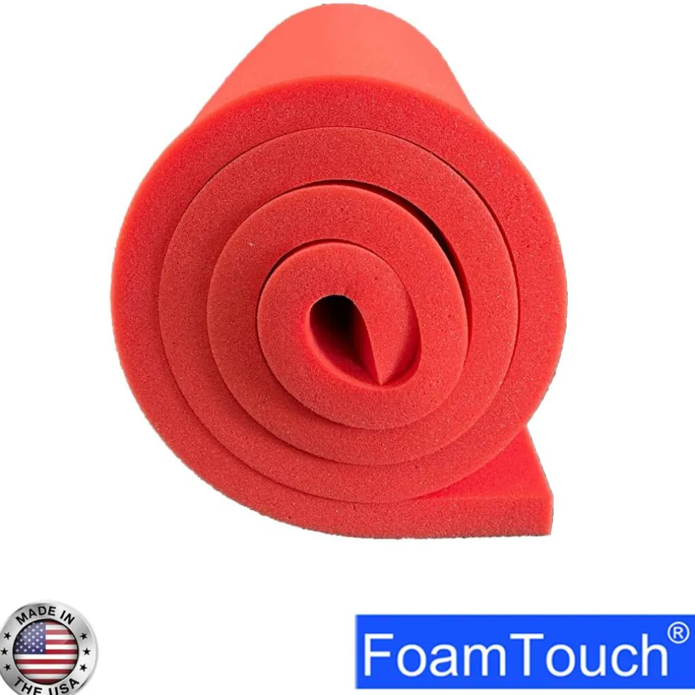 FoamTouch® 4" x 24" x 72" High Density Upholstery Foam