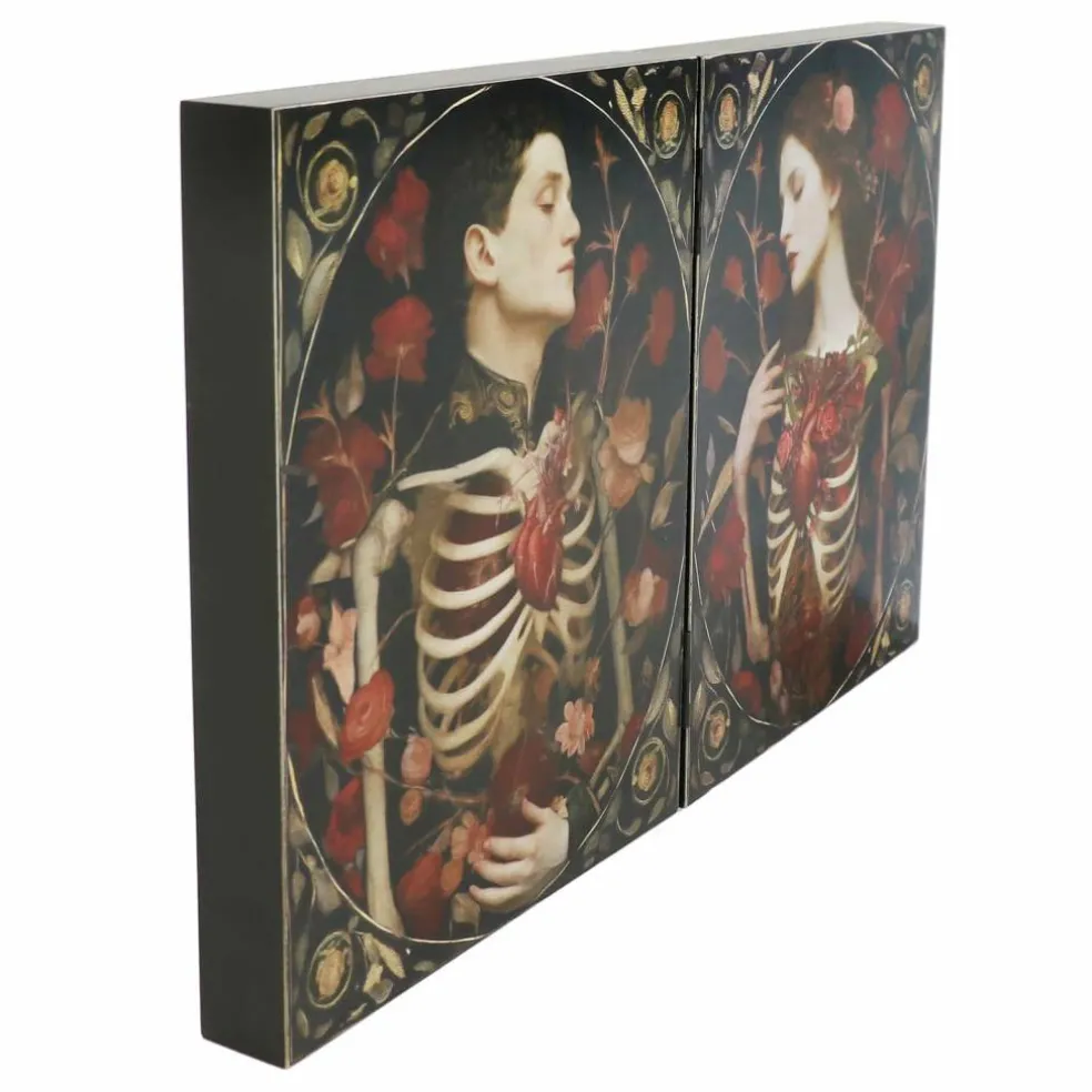 16.25" Folding Romeo & Juliet in the Grave Tabletop Art by Ashland®