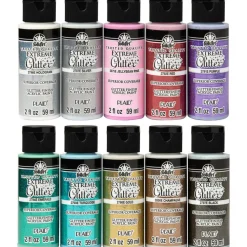 FolkArt® Extreme Glitter Acrylic Craft Paint Set