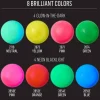 FolkArt® Neons & Glow-in-the-Dark 8 Color Acrylic Paint Set