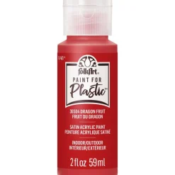 FolkArt ® Paint For Plastic™ Satin Acrylic Paint