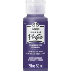 FolkArt ® Paint For Plastic™ Satin Acrylic Paint