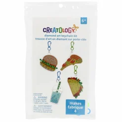 Food Backpack Keychain Diamond Art Kit by Creatologyâ„¢