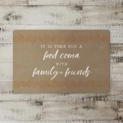 Food Coma Time Floor Mat