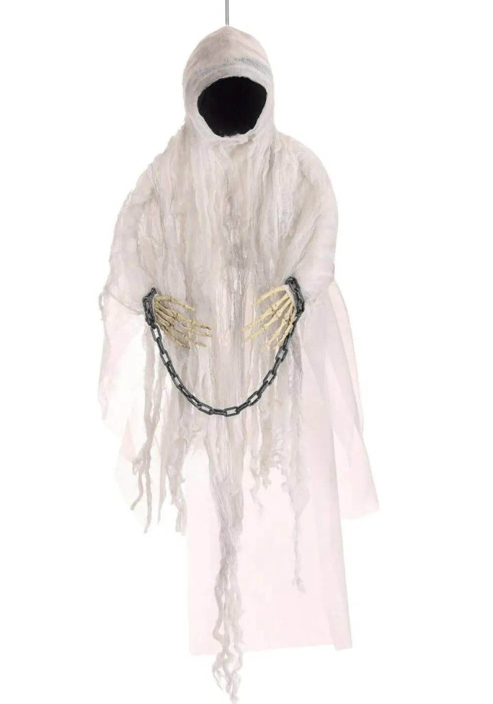 3 Foot Hanging Faceless Ghost Prop