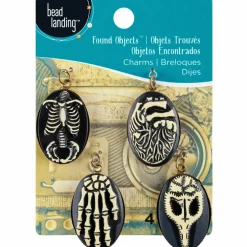 Found Objects™ Anatomy Resin Charms By Bead Landing™