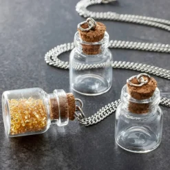 Found Objects™ Clear Bottles by Bead Landing™