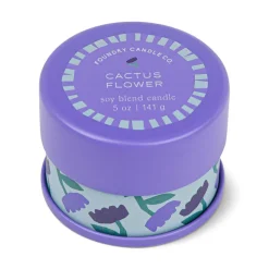 Foundry Candle Co. 5oz. Cactus Flower Soy Blend Candle Tin