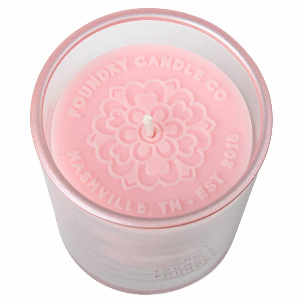Foundry Candle Co. 7oz. Rosebud & Cedar Stamped Scented Candle