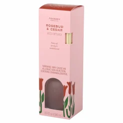 Foundry Candle Co. Rosebud & Cedar Reed Diffuser