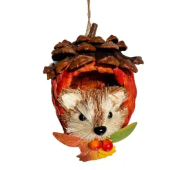 6" Fox in Acorn Decorative Natural Ornament by Ashland®