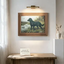 Framed Black Lab Wall Décor by Ashland®
