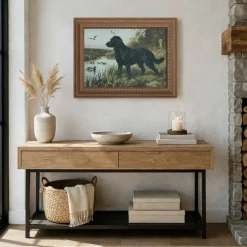 Framed Black Lab Wall Décor by Ashland®