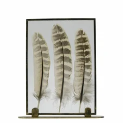 Framed Floating Feather Tabletop Décor by Ashland®